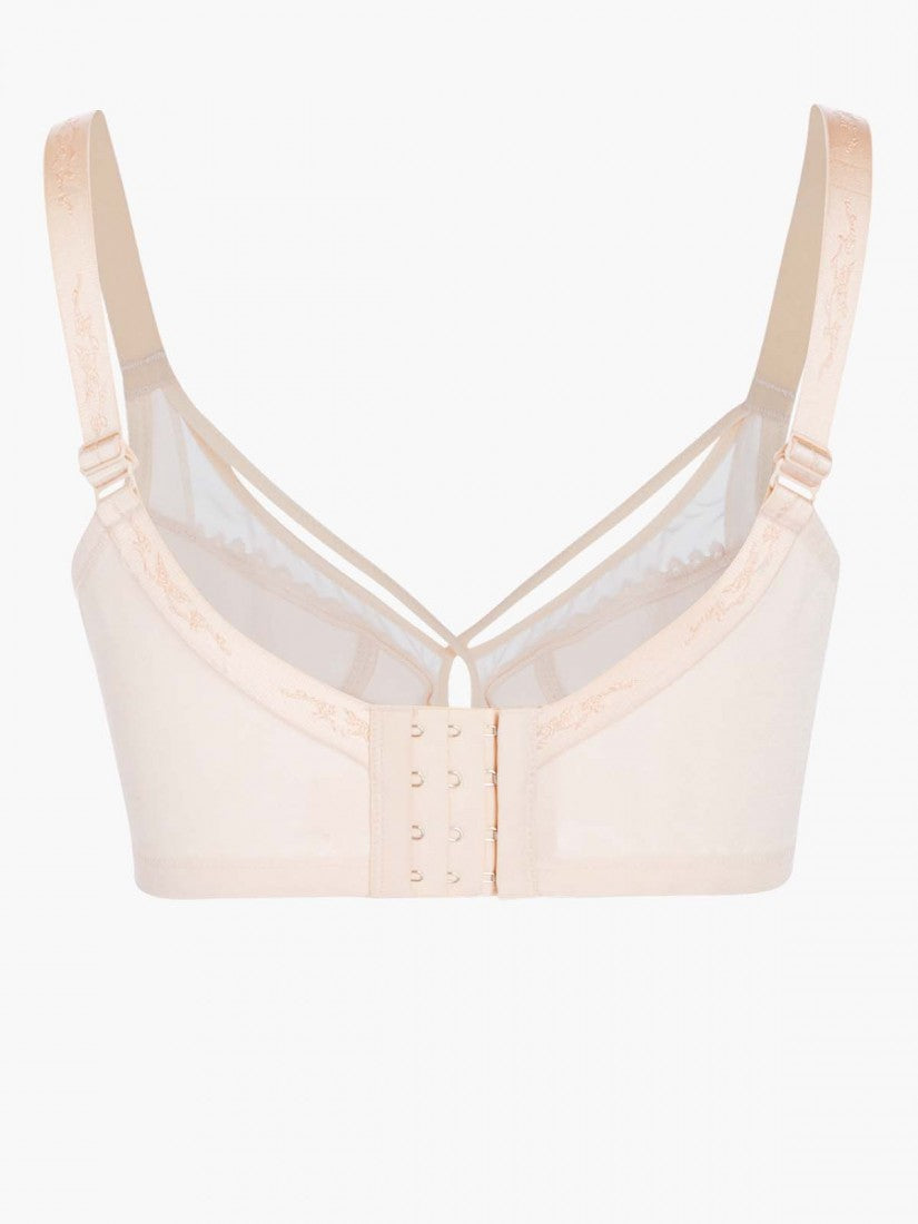 Front Cross Minimizer Full Cup Soft Bra (Cup F-I)