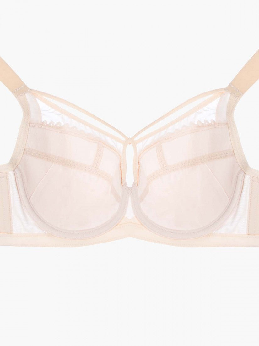 Front Cross Minimizer Full Cup Soft Bra (Cup F-I)