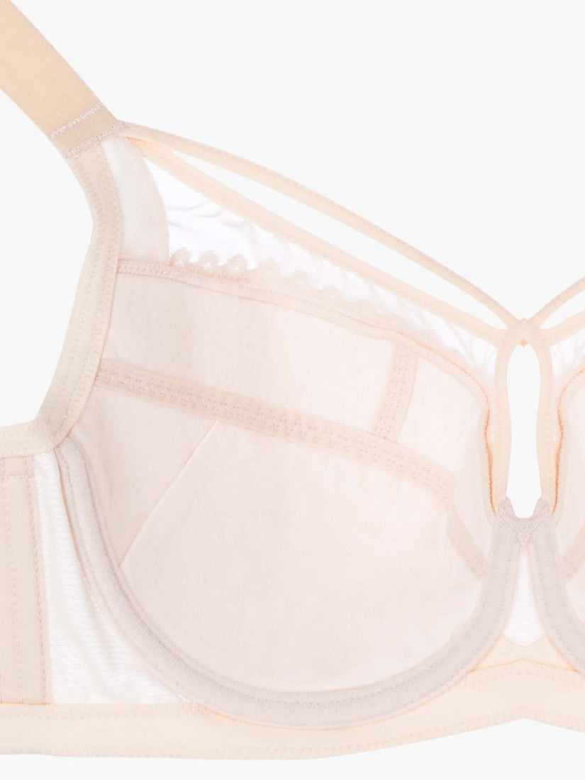 Front Cross Minimizer Full Cup Soft Bra (Cup F-I)