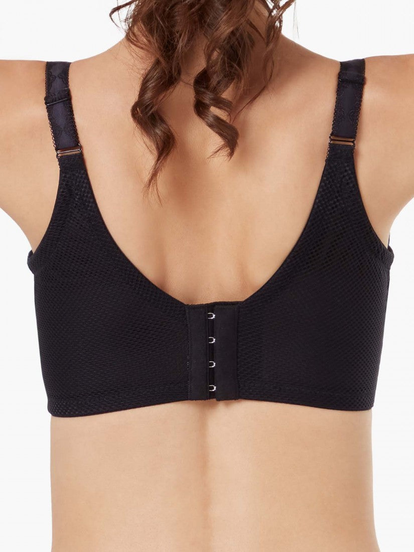 Lace Deep V Soft Cup Bra (Cup F-G)