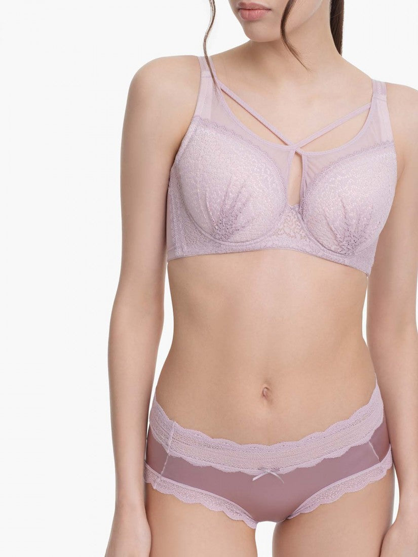 Front Cross Soft Cup Bra (Cup F-G)