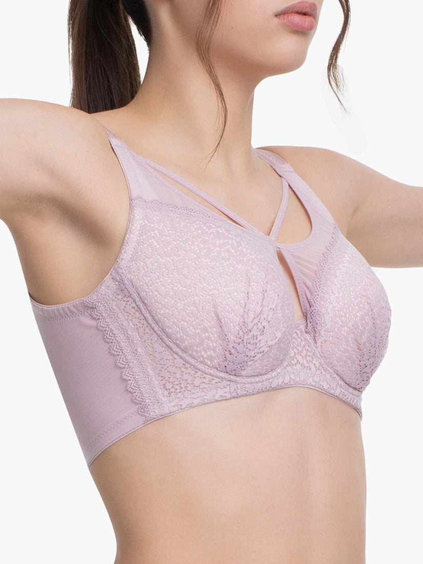 Front Cross Soft Cup Bra (Cup F-G)