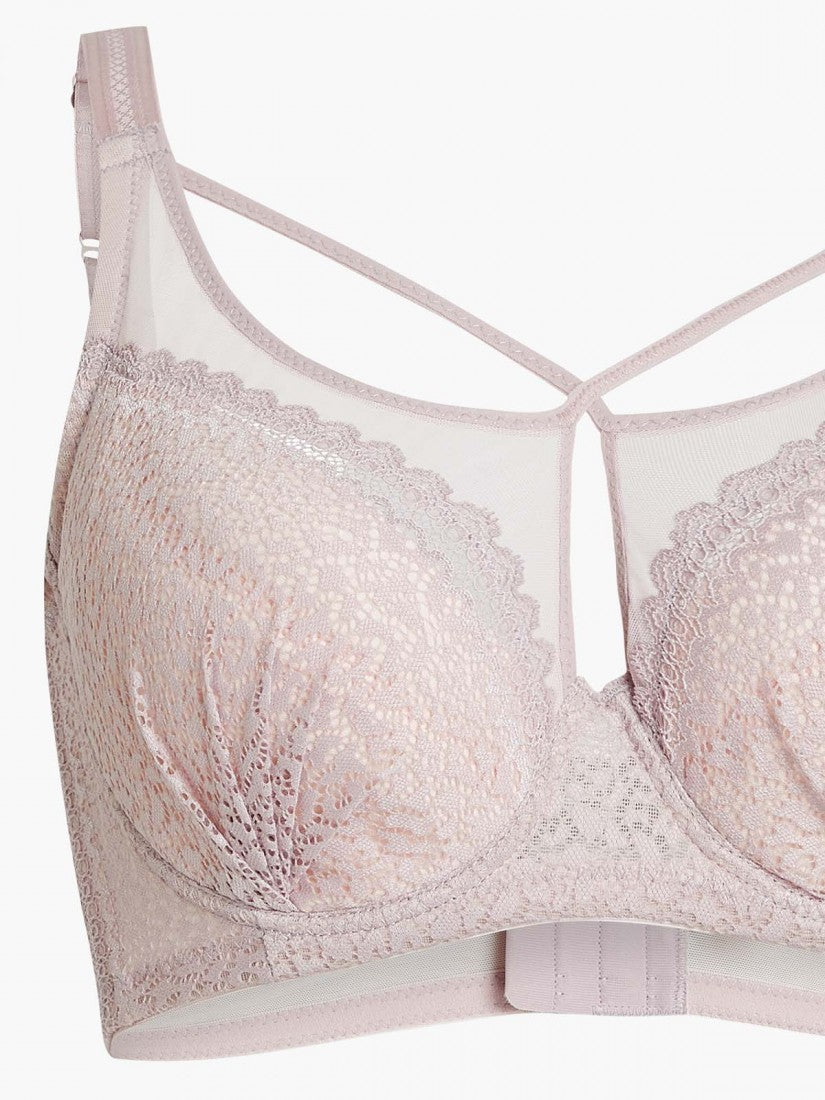 Front Cross Soft Cup Bra (Cup F-G)