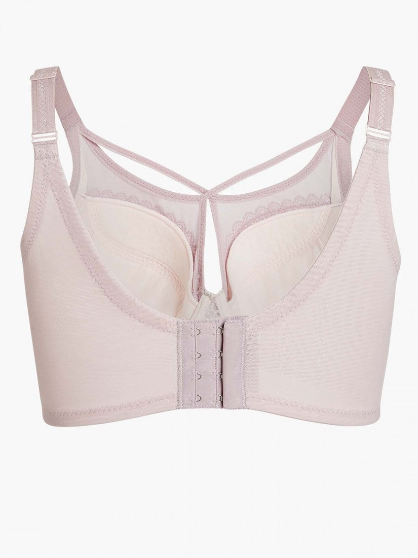 Front Cross Soft Cup Bra (Cup F-G)