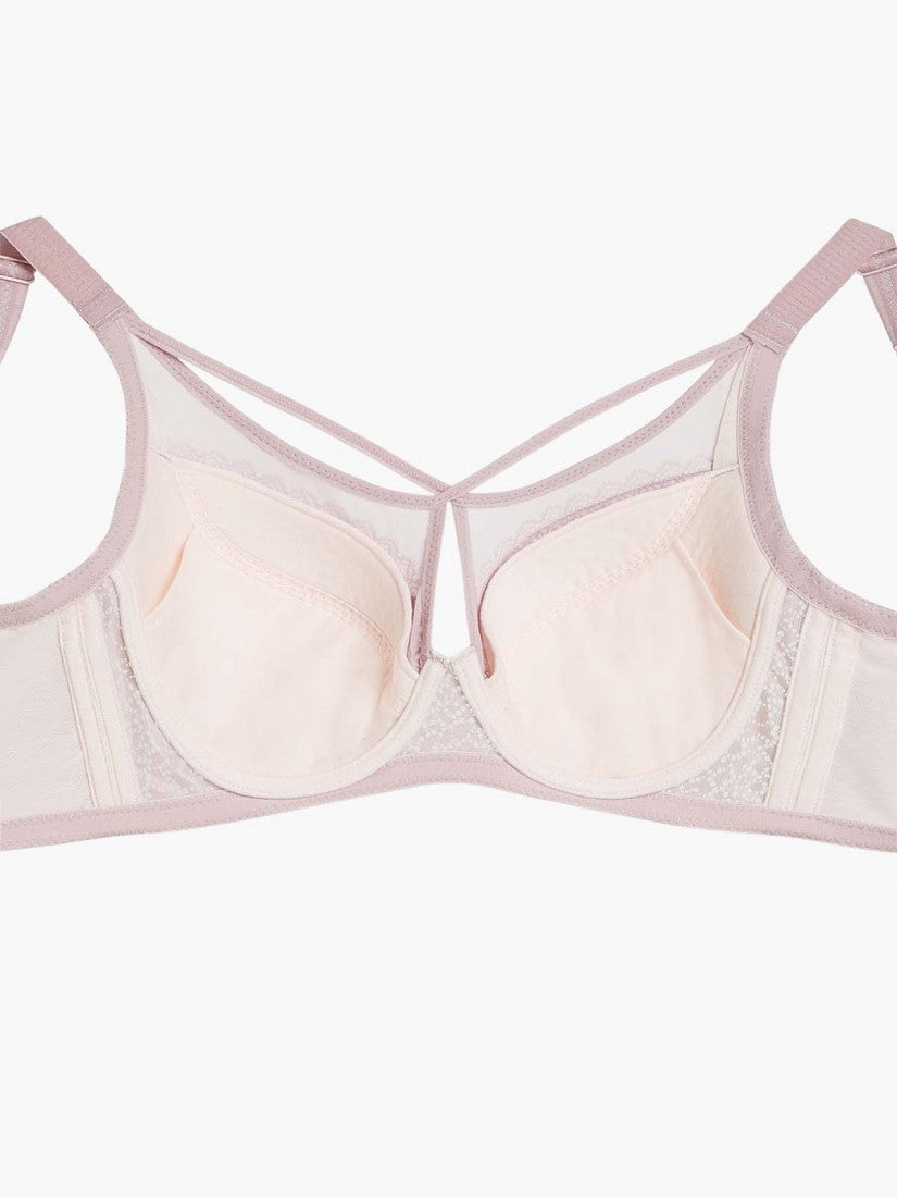 Front Cross Soft Cup Bra (Cup F-G)