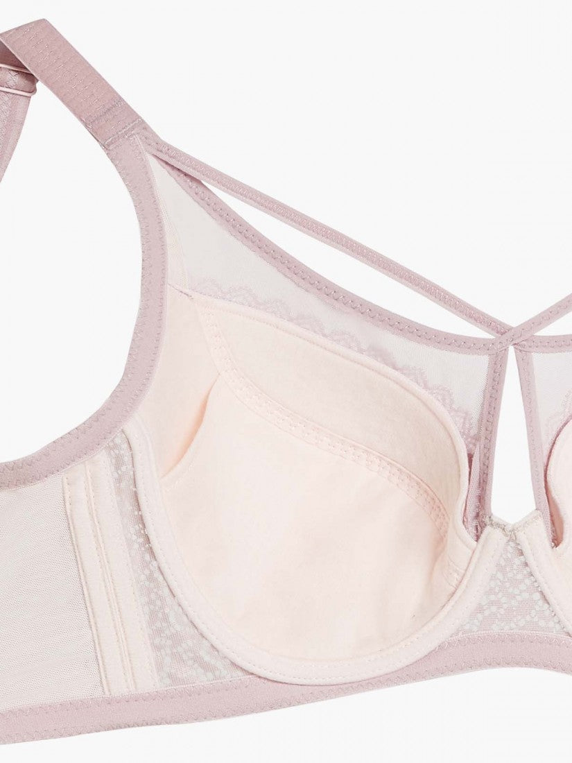 Front Cross Soft Cup Bra (Cup F-G)