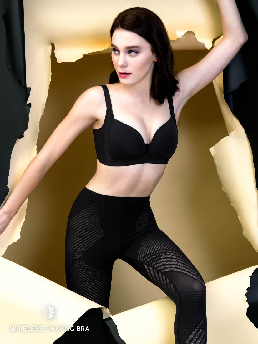 Wireless Multiway Push-in Bra (Cup C-F)