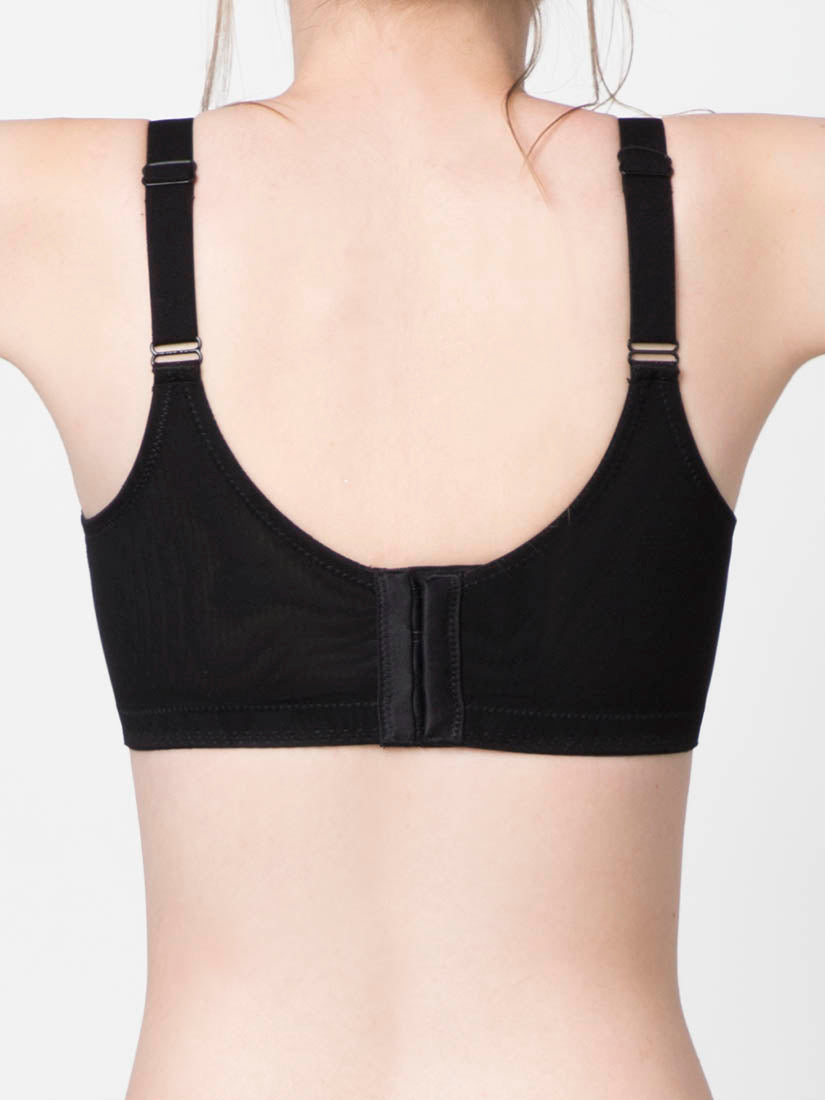 Lace Non-Wired Push in Bra (Cup D-G)