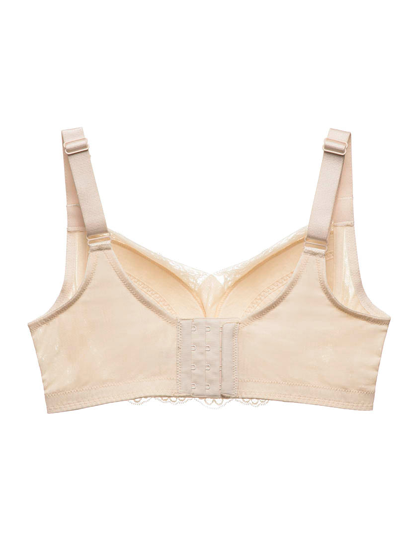 Lace Non-Wired Push in Bra (Cup D-G)