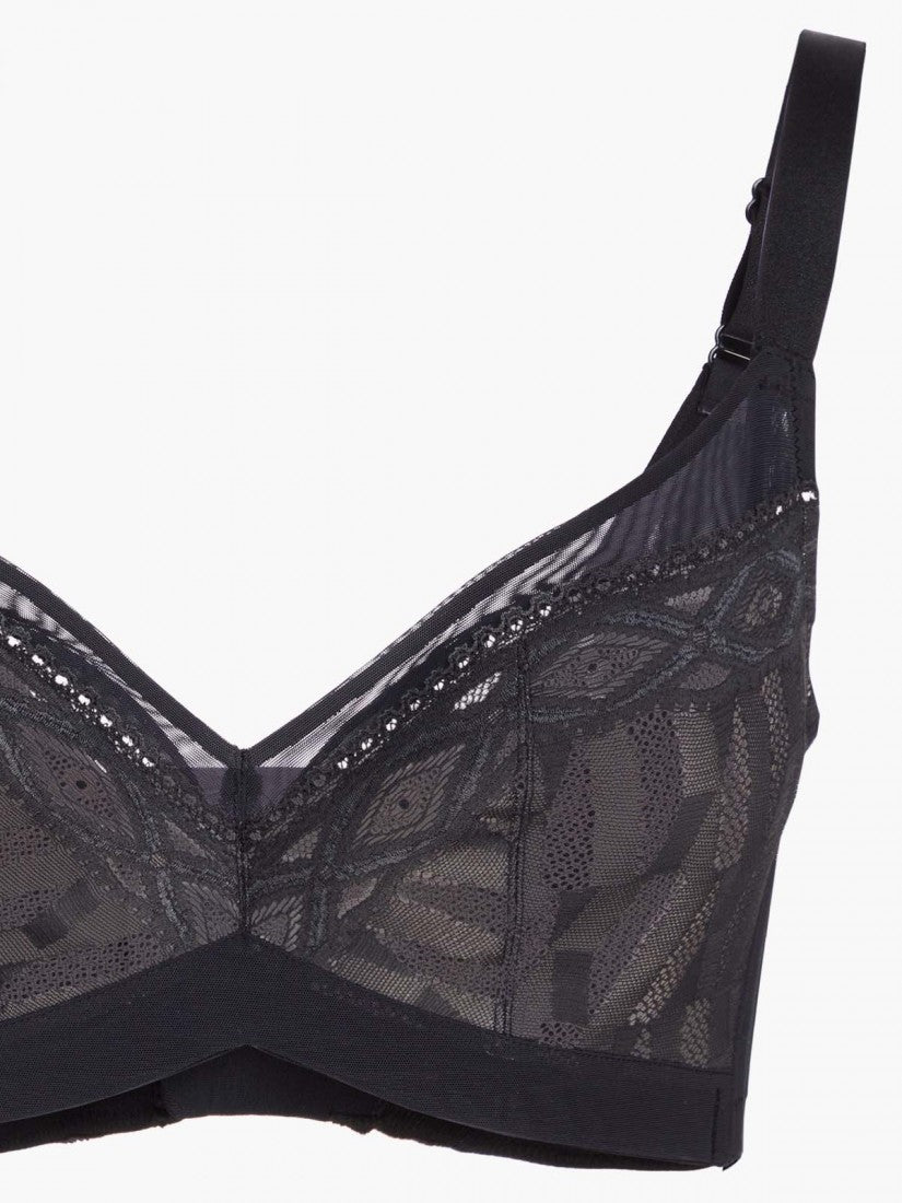 NiTi Shape-Memory Wire Soft Cup Bra (Cup D-G)
