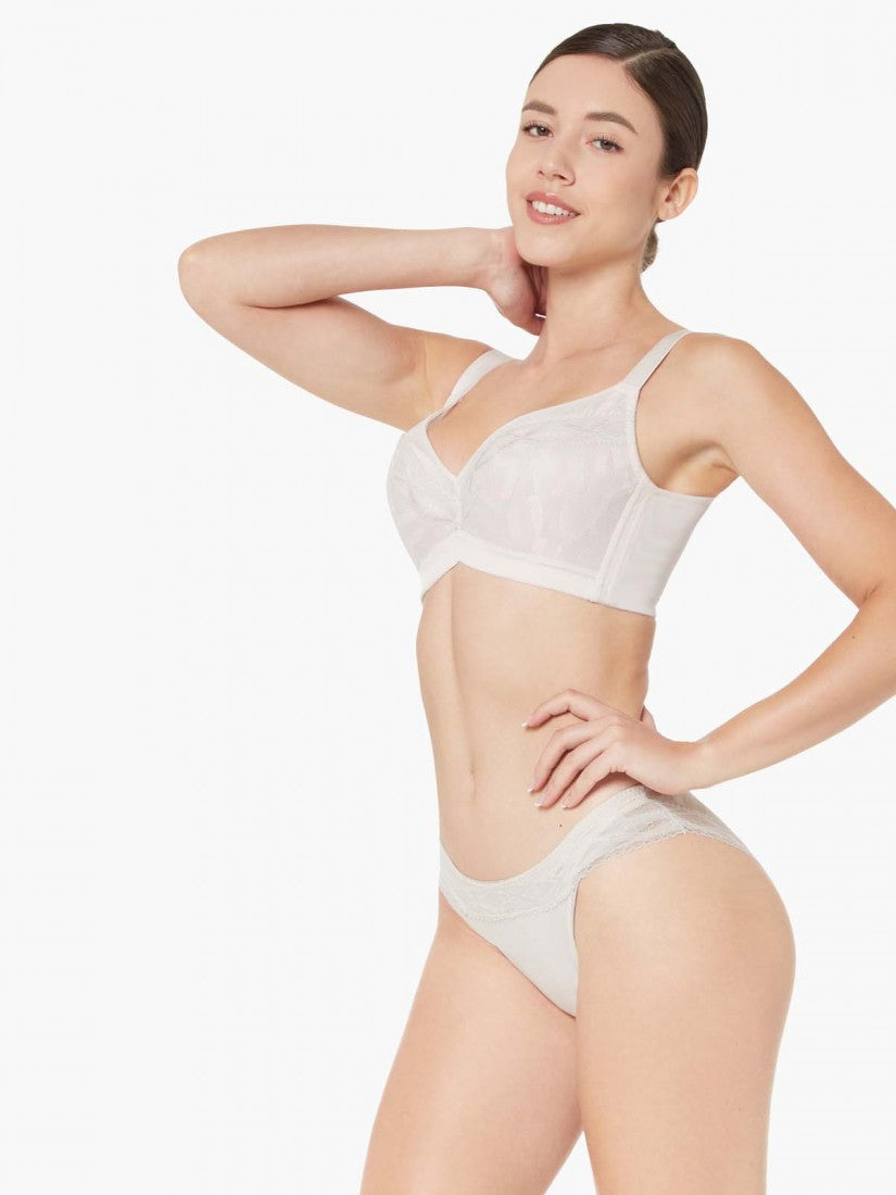 NiTi Shape-Memory Wire Soft Cup Bra (Cup D-G)