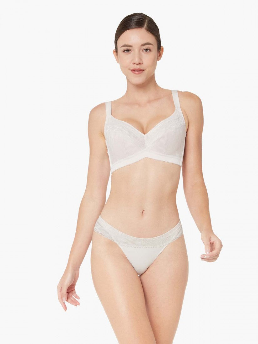NiTi Shape-Memory Wire Soft Cup Bra (Cup D-G)