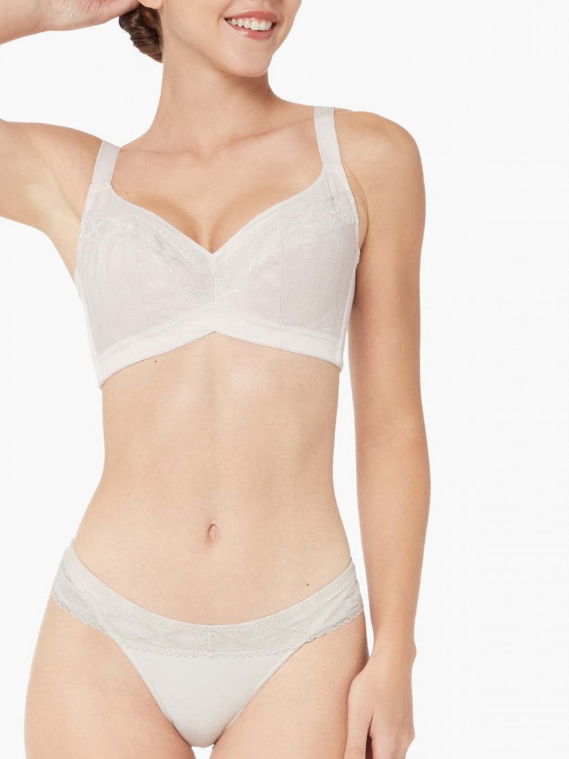 NiTi Shape-Memory Wire Soft Cup Bra (Cup D-G)