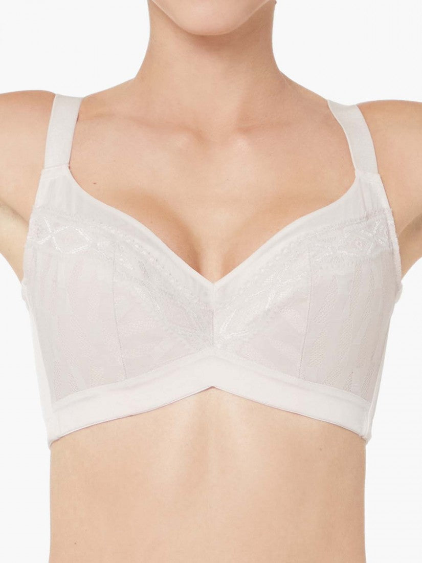 NiTi Shape-Memory Wire Soft Cup Bra (Cup D-G)
