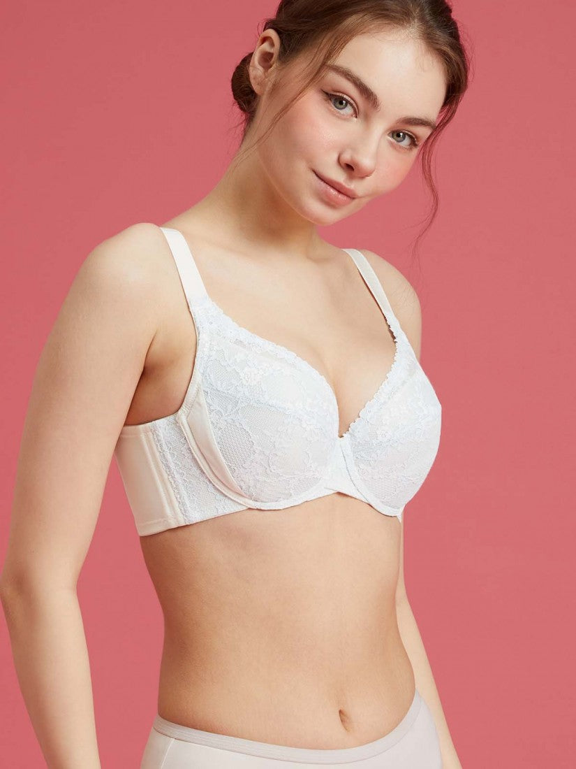 Lycra Wire Full Cup Bra (Cup D-H)