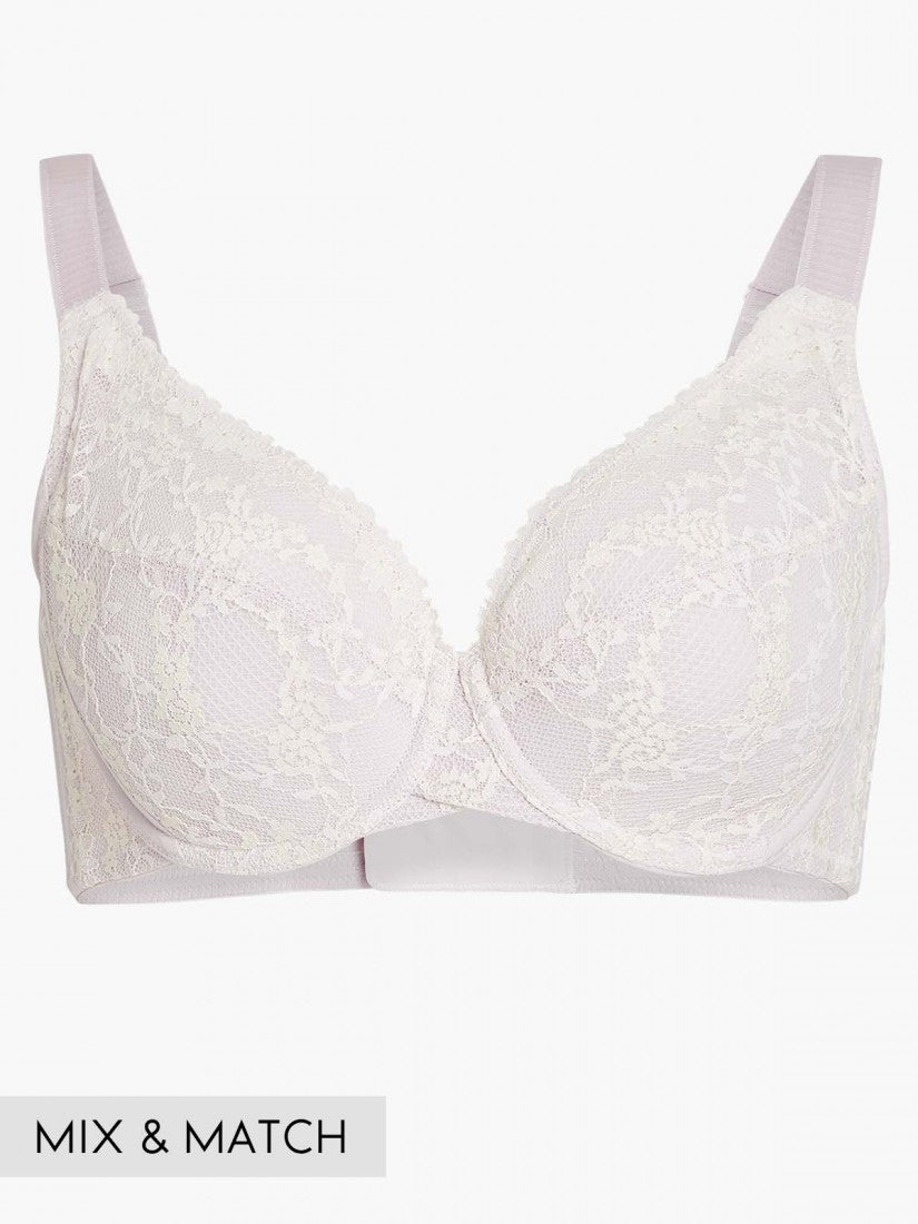 Lycra Wire Full Cup Bra (Cup D-H)