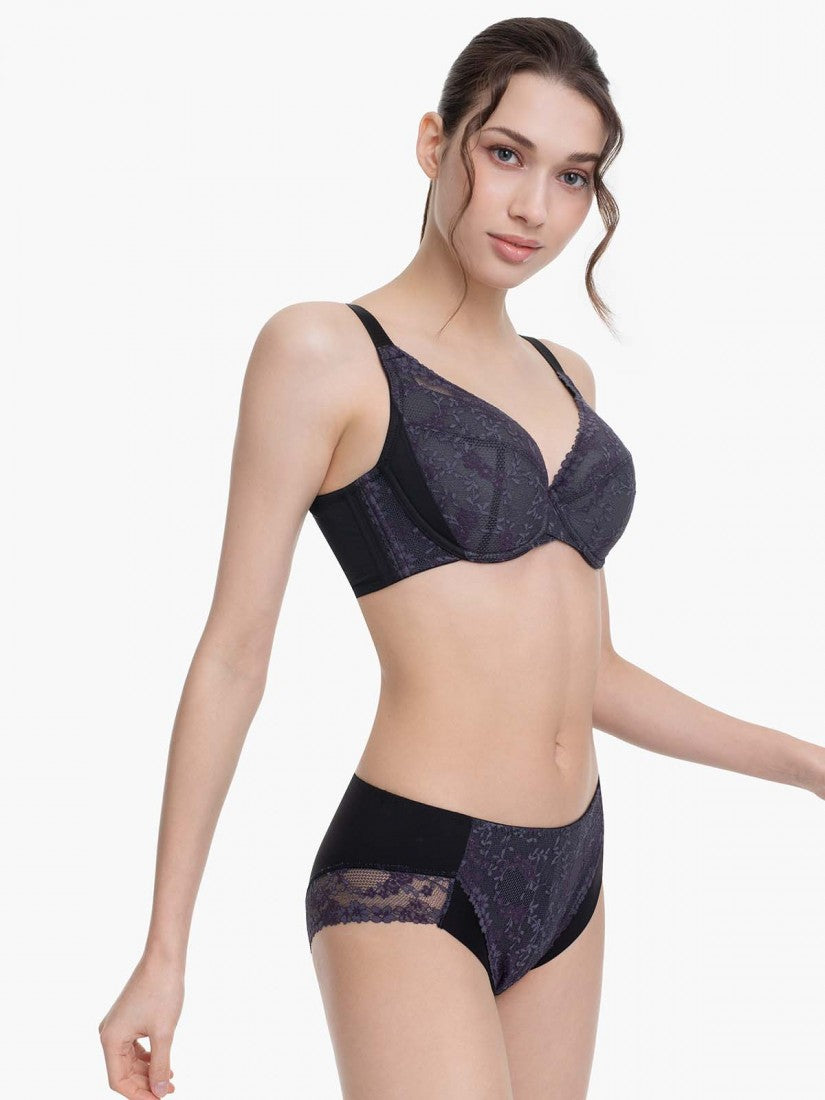 Lycra Wire Full Cup Bra (Cup D-H)