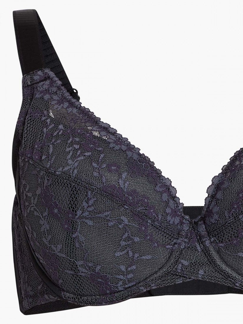 Lycra Wire Full Cup Bra (Cup D-H)