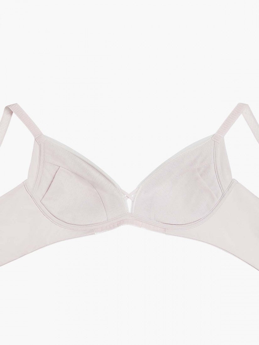 Lace Wireless Triangle Bra (Cup A-C)