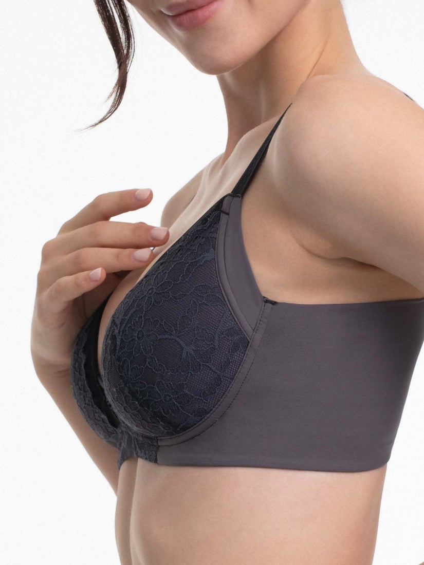 Lace Wireless Triangle Bra (Cup A-C)