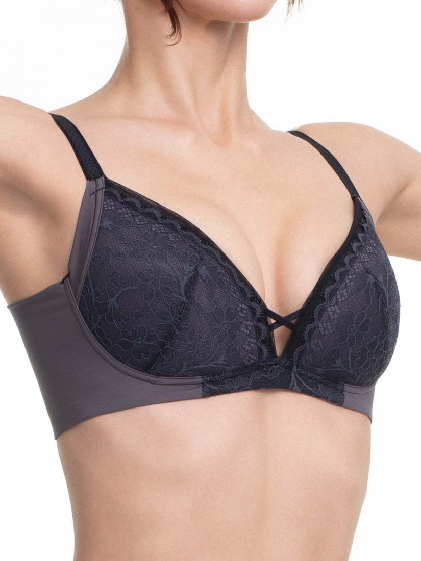 Lace Wireless Triangle Bra (Cup A-C)