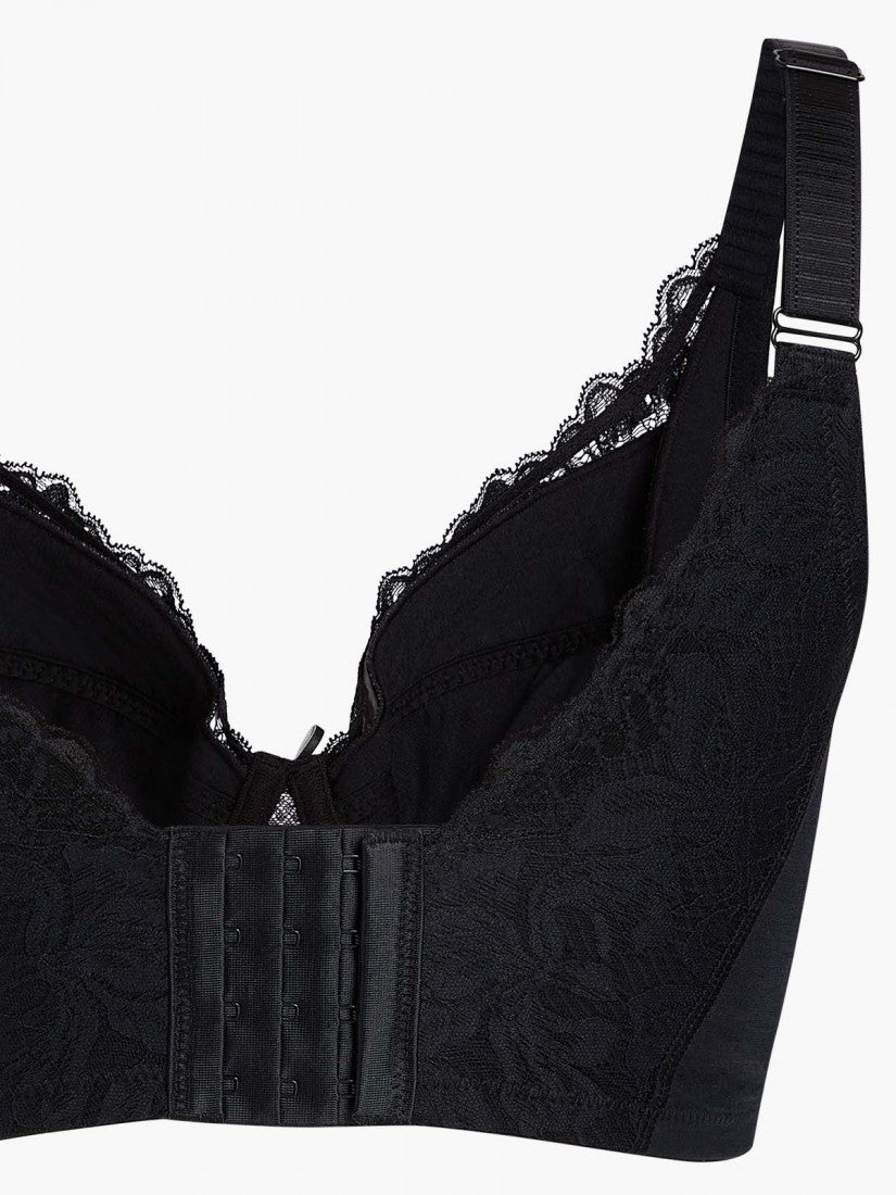 Lycra® Lace Full Cup Bra (Cup D-H)