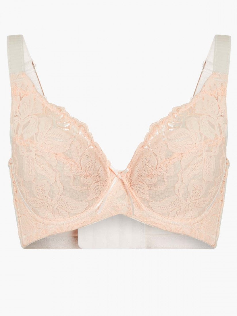 Lycra® Lace Full Cup Bra (Cup D-H)