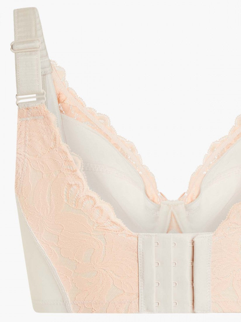 Lycra® Lace Full Cup Bra (Cup D-H)