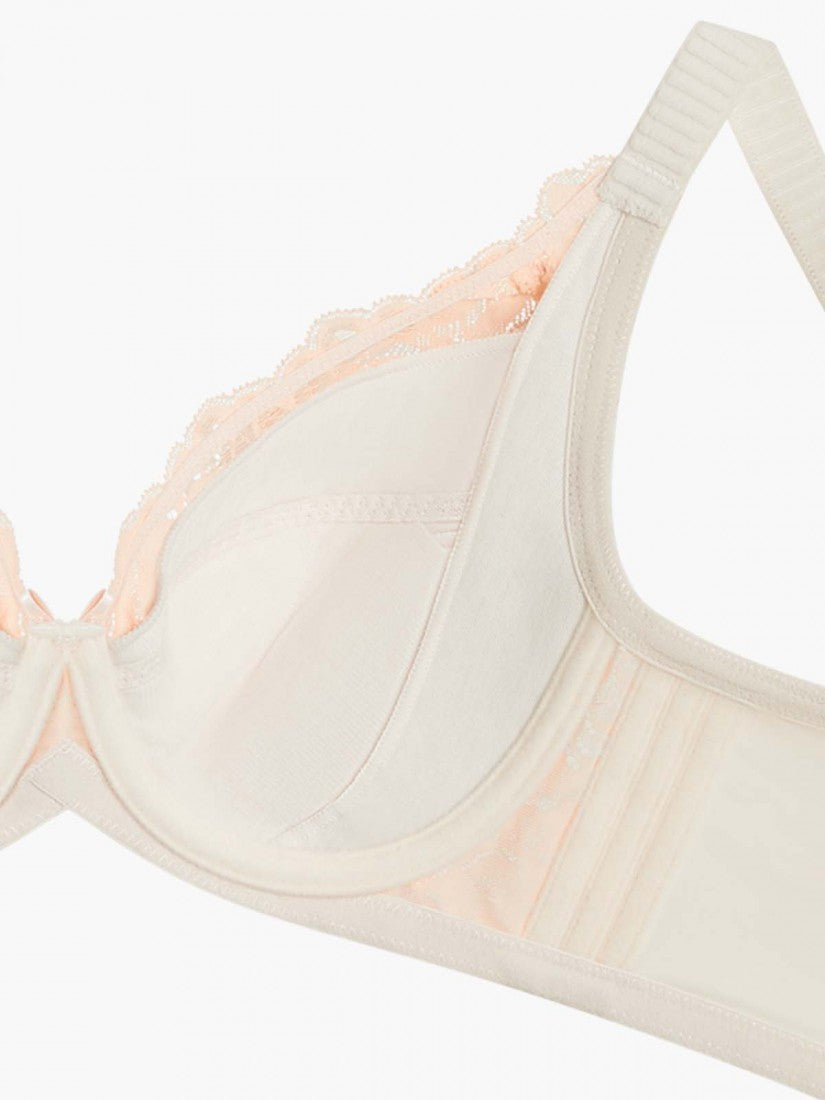 Lycra® Lace Full Cup Bra (Cup D-H)