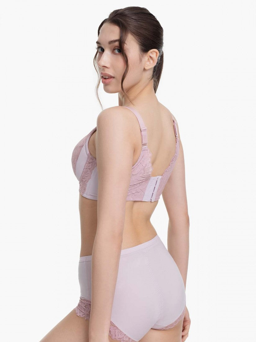 Lycra® Lace Full Cup Bra (Cup D-H)