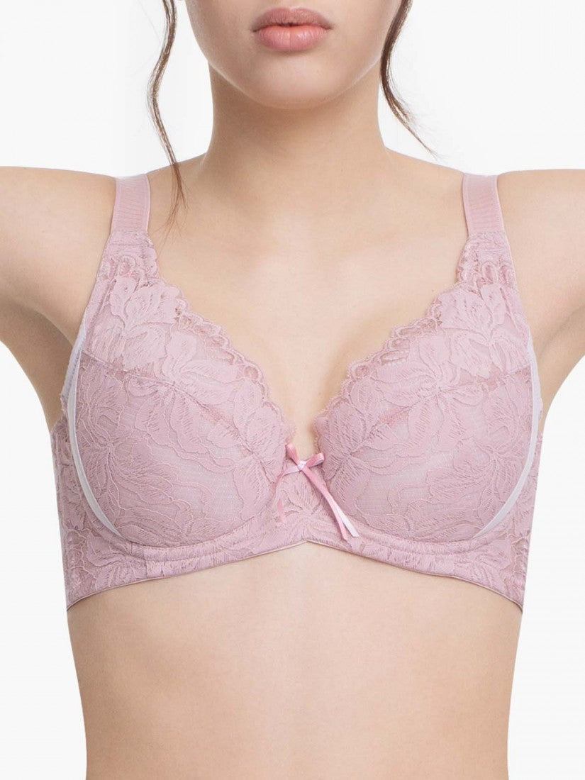 Lycra® Lace Full Cup Bra (Cup D-H)