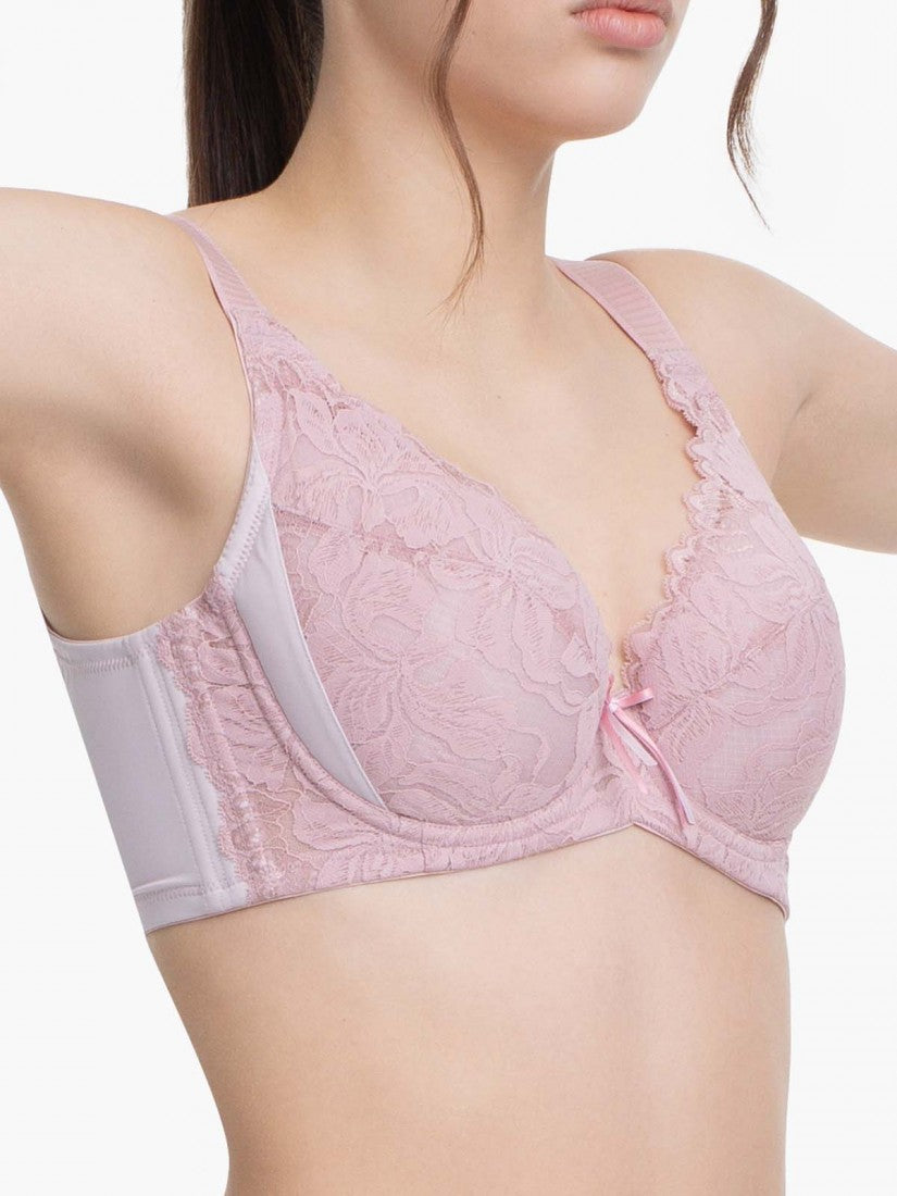 Lycra® Lace Full Cup Bra (Cup D-H)