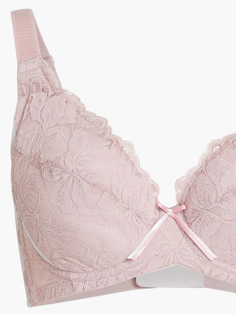 Lycra® Lace Full Cup Bra (Cup D-H)