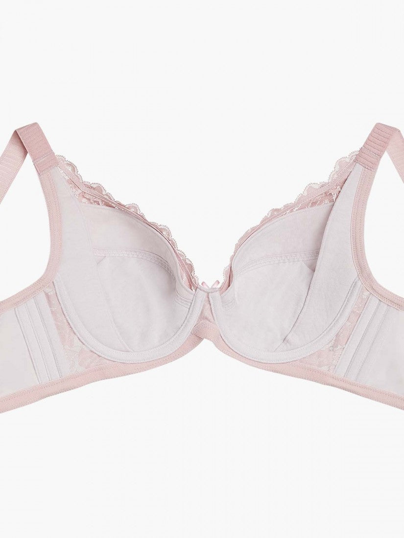 Lycra® Lace Full Cup Bra (Cup D-H)