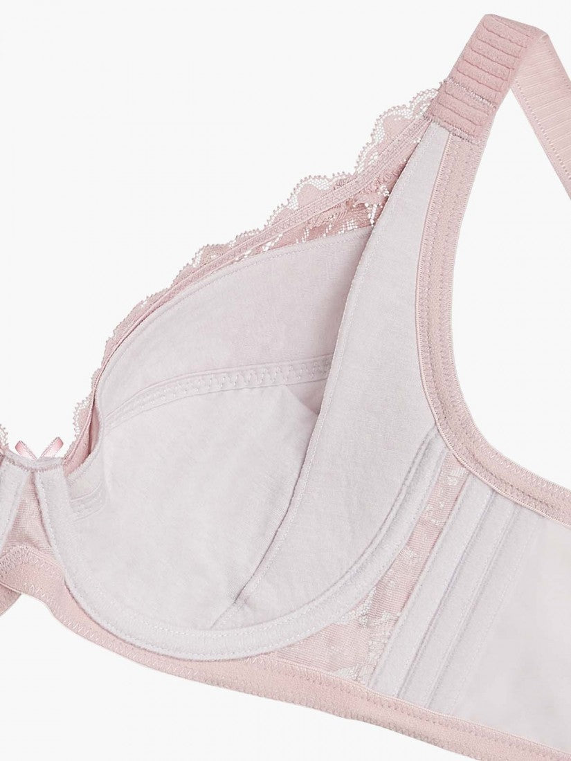 Lycra® Lace Full Cup Bra (Cup D-H)