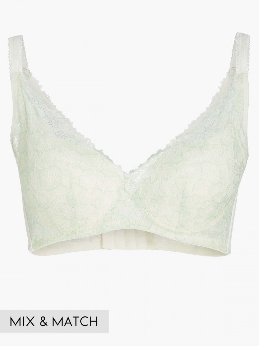 Deep V Push Up Moulded Bra (Cup B-D)