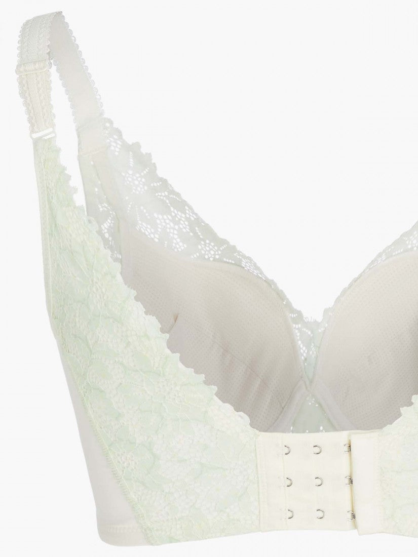 Deep V Push Up Moulded Bra (Cup B-D)