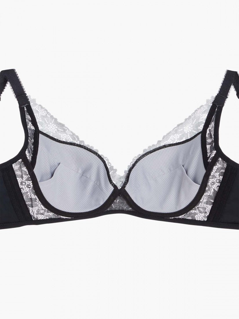 Deep V Push Up Moulded Bra (Cup B-D)