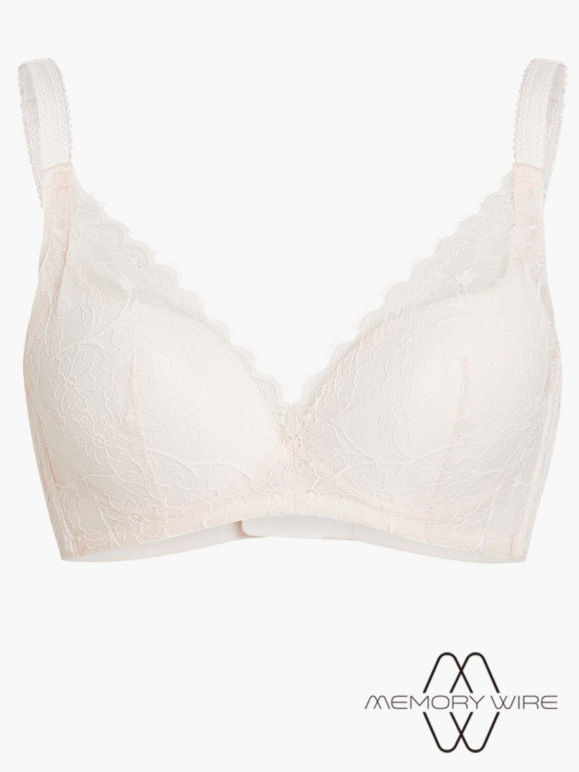 Memory Wire Deep V Push Up Moulded Bra (Cup B-D)