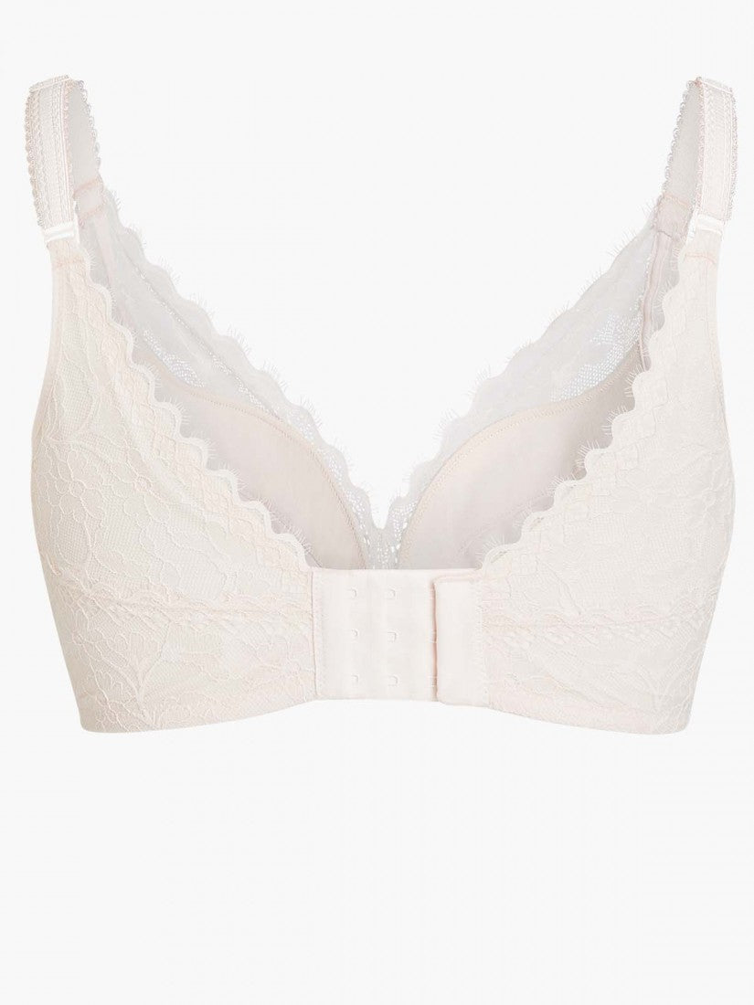 Memory Wire Deep V Push Up Moulded Bra (Cup B-D)