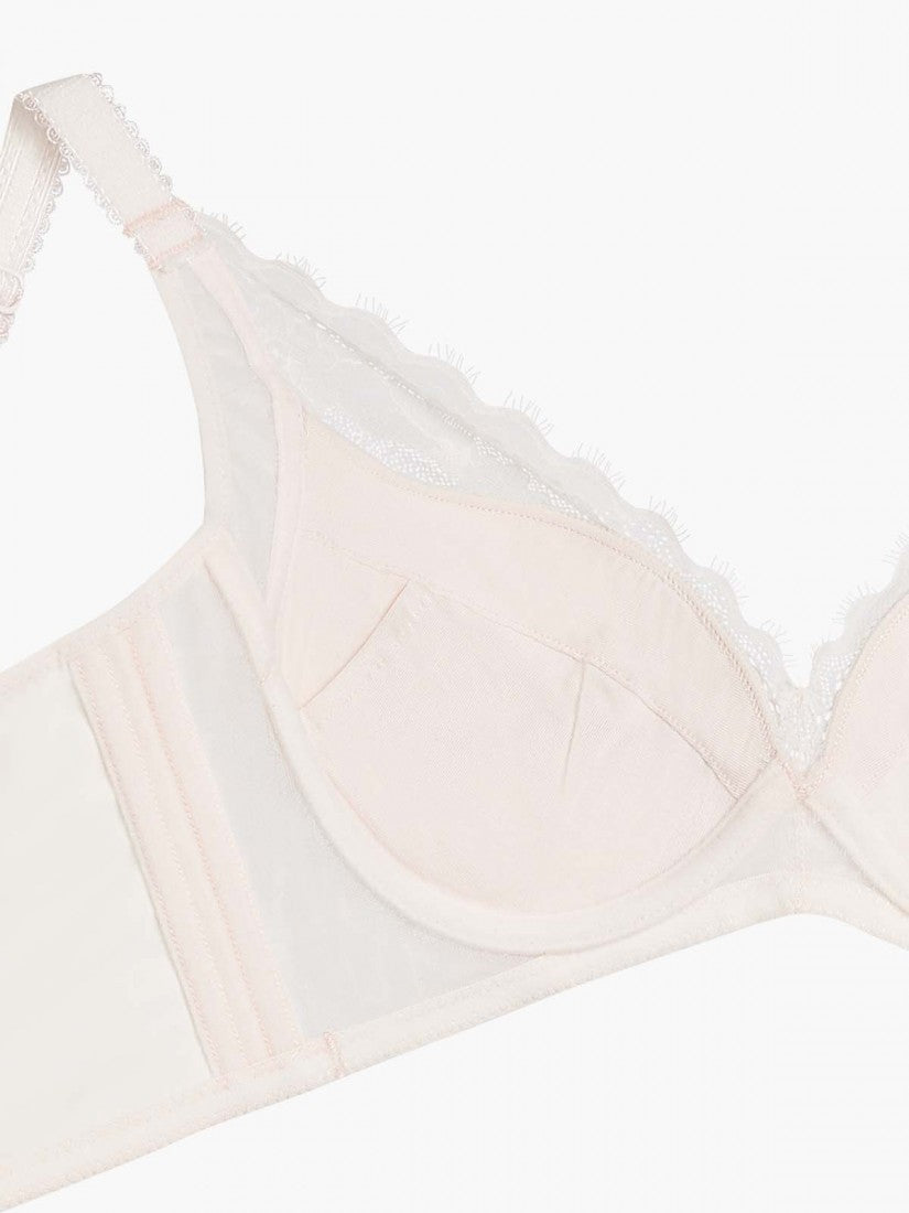 Memory Wire Deep V Push Up Moulded Bra (Cup B-D)