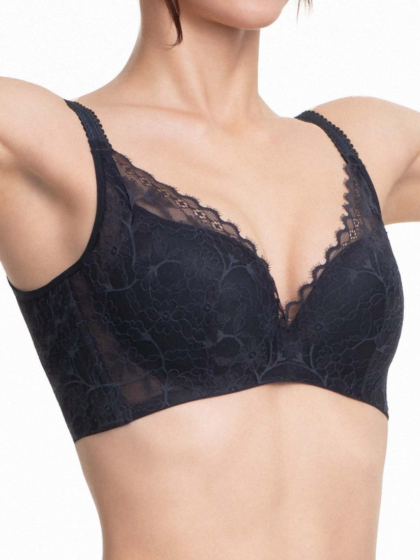 Memory Wire Deep V Push Up Moulded Bra (Cup B-D)