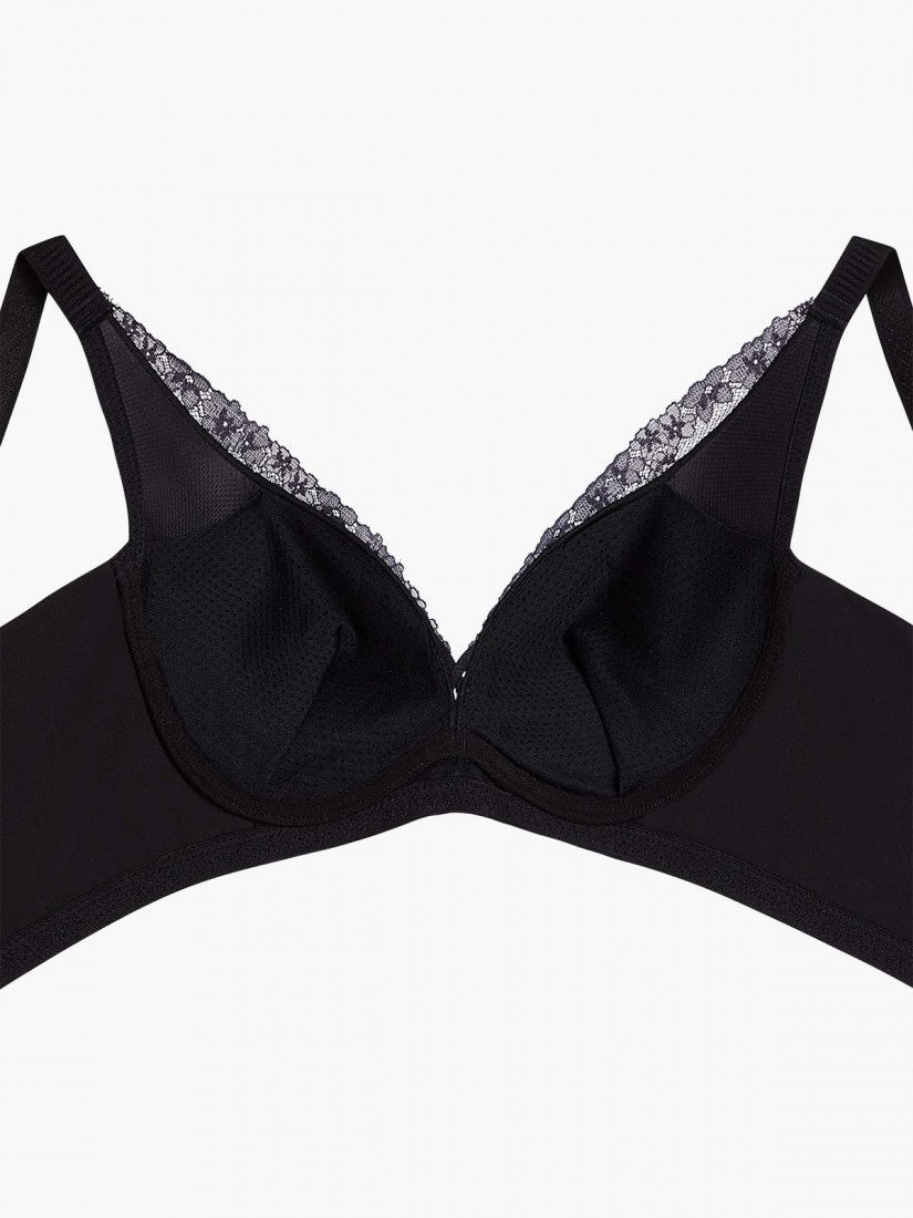 Tactel® Deep V Coolness Moulded Bra (Cup A-D)