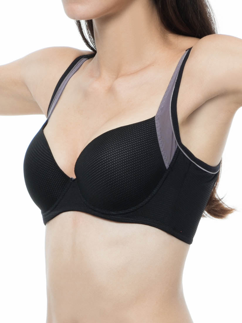 Breathable Moulded Sports Bra (CUP A-D)