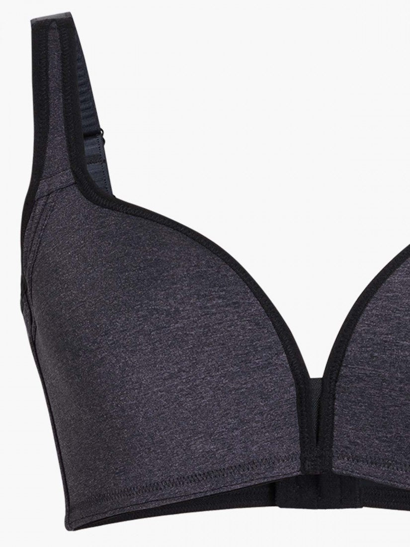 Deep V Wireless T-Shirt Bra (CUP B-C)