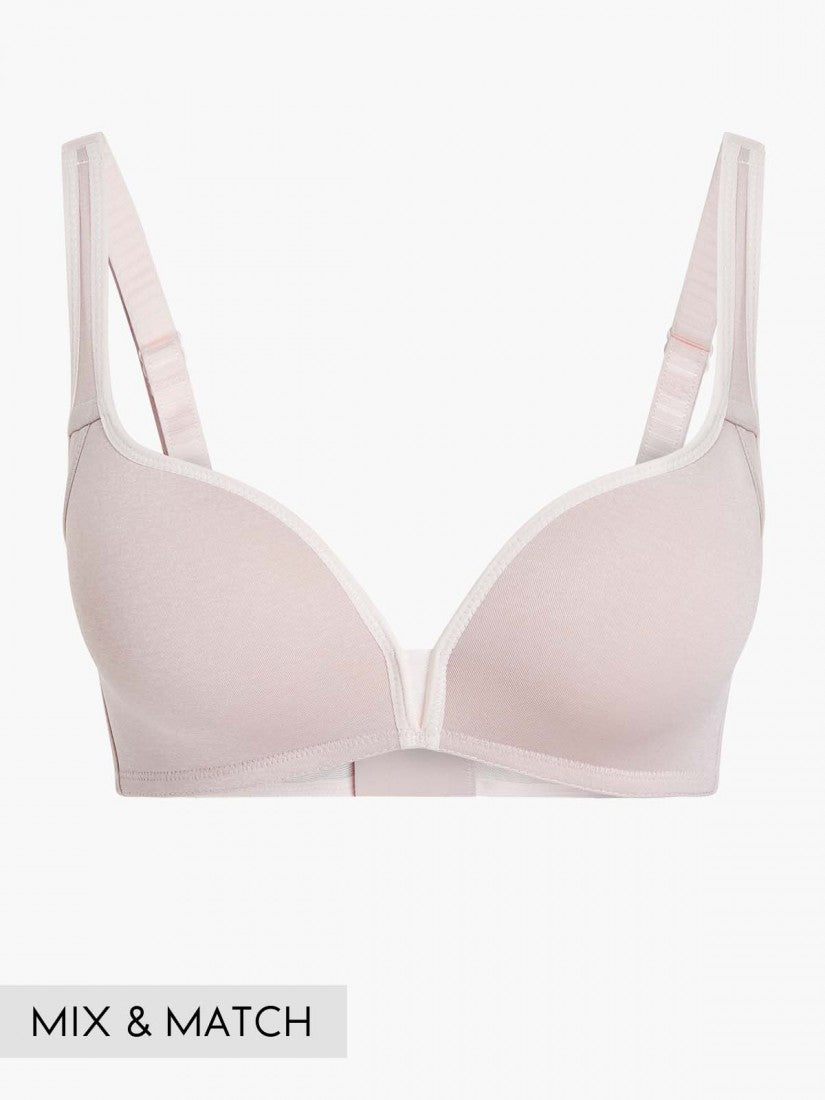 Deep V Wireless T-Shirt Bra (CUP B-C)