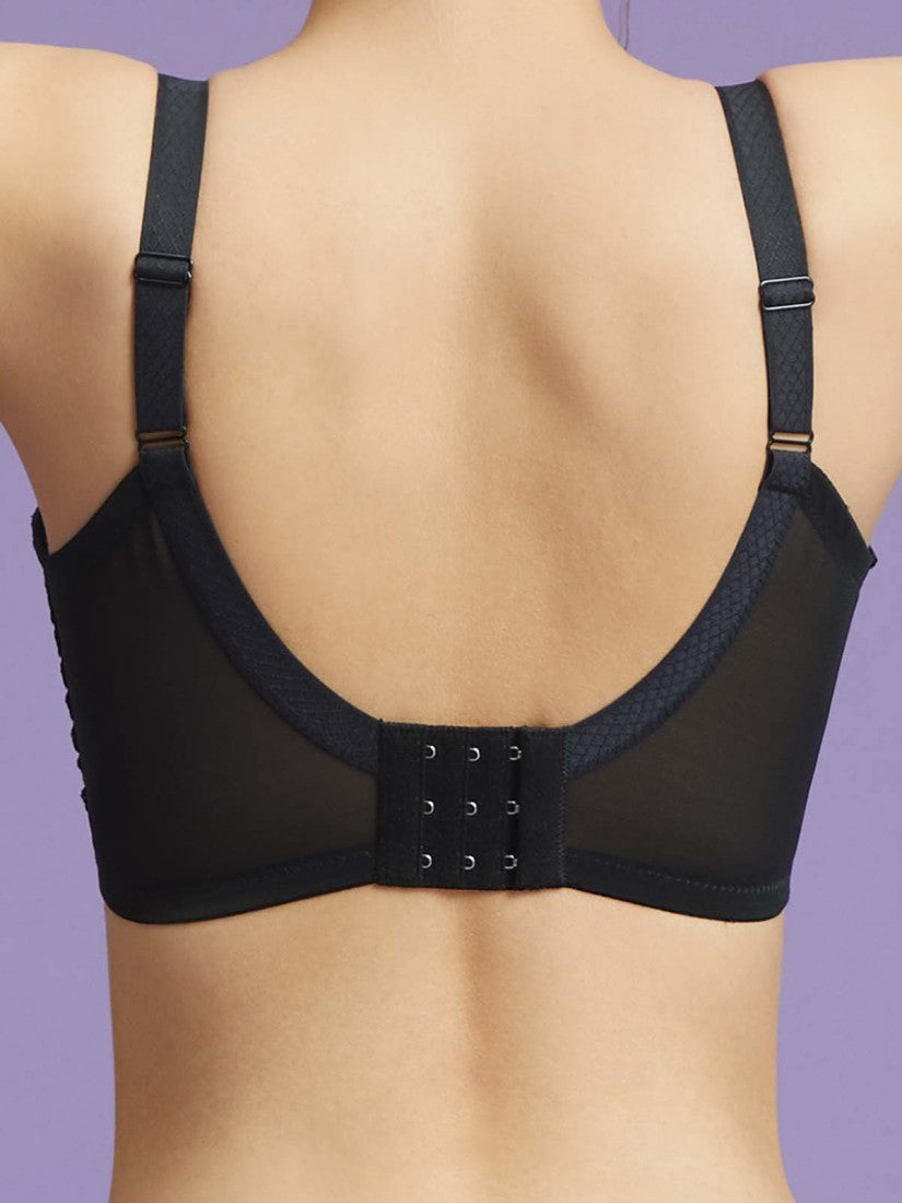 Lace Deep V Soft Cup Bra (Cup C-E)