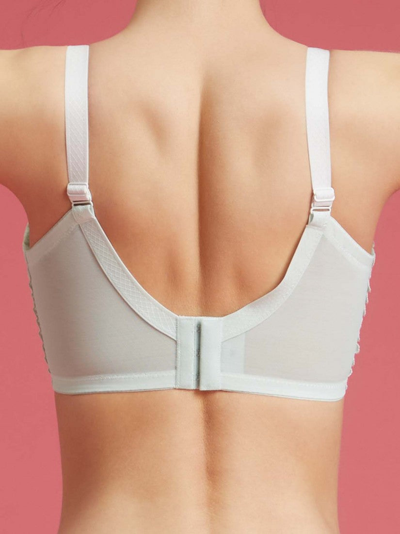 Lace Deep V Soft Cup Bra (Cup C-E)