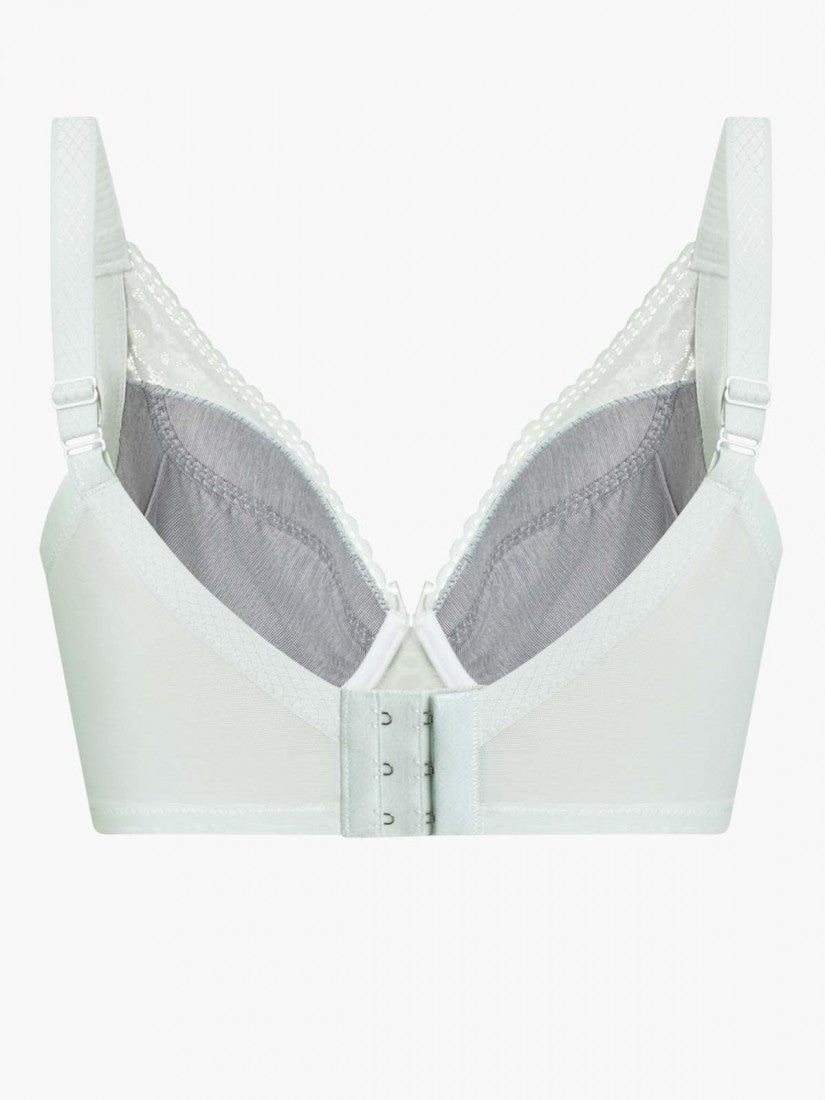 Lace Deep V Soft Cup Bra (Cup C-E)