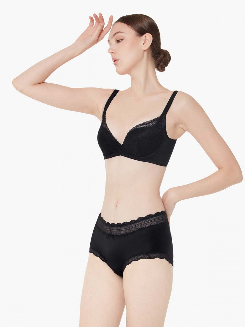 Modal® NiTi Shape-Memory Wire Plunge Bra (Cup A-D)